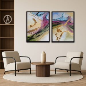 Set of Koi in Goldleaf